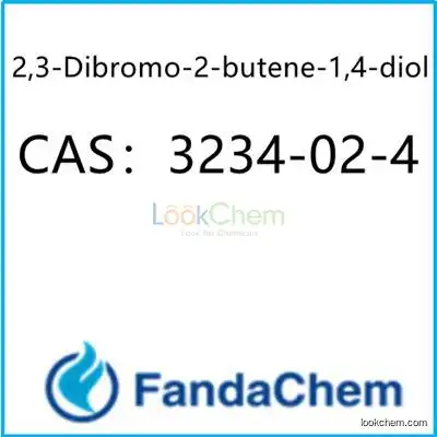 2,3-Dibromo-2-butene-1,4-diol CAS：3234-02-4 from fandachem