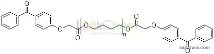 Polybutylene glycol 250-(4-benzoylphenoxyacetic acid) ester