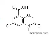 6-Chloro-3,4-dihydro-4-methyl-3-oxo-2H-1,4-benzoxazine-8-carboxylic acid,CAS NO.:123040-79-9, Manufacturer