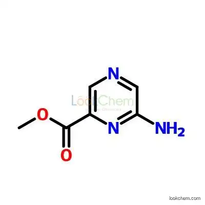 Pyrazinecarboxylic acid, 6-amino-, methyl ester (9CI) 118853-60-4