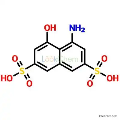 Intermediates of Dyes and Pigments 1-Amino-8-hydroxynaphthalene-3,6-disulphonic acid 90-20-0