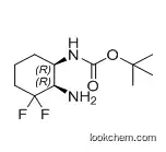 tert-butyl ((1R,2R)-2-amino-3,3-difluorocyclohexyl)carbamate cas no 1109284-37-8