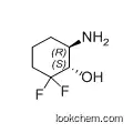 (1S,6R)-6-amino-2,2-difluorocyclohexan-1-ol cas no 1109284-40-3
