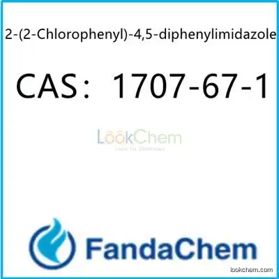 2-(2-Chlorophenyl)-4,5-diphenylimidazole CAS：1707-67-1 from fandachem