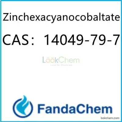 Zinchexacyanocobaltate  CAS：14049-79-7 from fandachem
