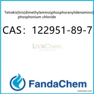 Tetrakis[tris(dimethylamino)phosphoranylidenamino]phosphonium chloride  CAS：122951-89-7 from fandachem