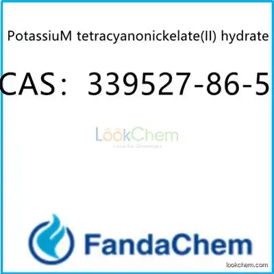 PotassiuM tetracyanonickelate(II) hydrate CAS：339527-86-5 from fandachem