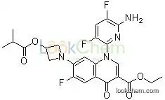 Ethyl1-(6-amino-3,5-difluoropyridin-2-yl)-6-fluoro-7-(3-(isobutyryloxy)azetidin-1-yl)-4-oxo-1,4-dihydroquinoline-3-carboxylate