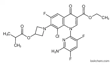 Ethyl1-(6-amino-3,5-difluoropyridin-2-yl)-8-chloro-6-fluoro-7-(3-(isobutyryloxy)azetidin-1-yl)-4-oxo-1,4-dihydroquinoline-3-carboxylate