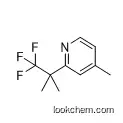 4-methyl-2-(1,1,1-trifluoro-2-methylpropan-2-yl)pyridine cas no 1378865-93-0
