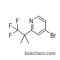 4-bromo-2-(1,1,1-trifluoro-2-methylpropan-2-yl)pyridine cas no 1357476-67-5