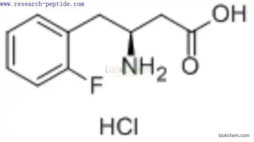 (S)-3-AMINO-4-(2-FLUOROPHENYL)BUTANOIC ACID HYDROCHLORIDE