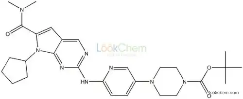 4-[6-[[7-cyclopentyl-6-[(dimethylamino)carbonyl]-7H-pyrrolo[2,3-d]pyrimidin-2-yl]amino]-3-pyridinyl]-1-Piperazinecarboxylicacid1,1-dimethylethylester