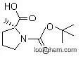 (S)-1-(tert-butoxycarbonyl)-2-methylpyrrolidine-2-carboxylicacid;N-BOC-2-METHYL-L-PROLINE