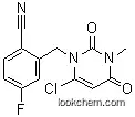 2-[(6-Chloro-3,4-dihydro-3-methyl-2,4-dioxo-1(2H)-pyrimidinyl)methyl]-4-fluorobenzonitrile