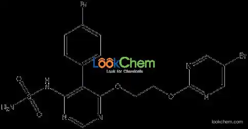 ACT-132577/N-[5-(4-Bromophenyl)-6-[2-[(5-bromo-2-pyrimidinyl)oxy]ethoxy]-4-pyrimidinyl]sulfamide
