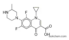1-cyclopropyl-6,8-difluoro-7-(3-methylpiperazin-1-yl)-4-oxoquinoline-3-carboxylic acid,103460-89-5