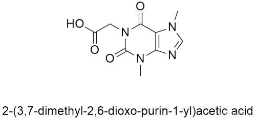2-(3,7-dimethyl-2,6-dioxo-purin-1-yl)acetic acid