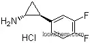 (1R,2S)-rel-2-(3,4-Difluorophenyl)cyclopropanaminehydrochloride