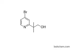 2-(4-bromopyridin-2-yl)-2-methylpropan-1-ol