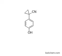 1-(4-hydroxyphenyl)cyclopropane-1-carbonitrile