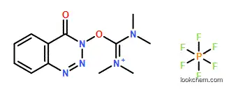 2-(3,4-Dihydro-4-oxo-1,2,3-benzotriazin-3-yl)-N,N,N",N"-tetramethyluronium hexafluorophosphate  CAS:164861-52-3 99%min