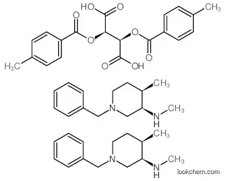 (3R,4R)-1-Benzyl-N,4-dimethylpiperidin-3-amine((2R,3R)-2,3-bis((4-methylbenzoyl)oxy)succinate)(2:1)