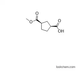 (1S,3R)-3-(methoxycarbonyl)cyclopentane-1-carboxylic acid