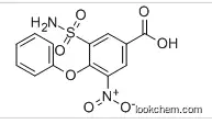 BEST price 95%-98% 3-Nitro-4-phenoxy-5-sulfaMoylbenzoic Acid CAS:28328-53-2, C13H10N2O7S