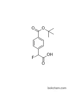 2-(4-(tert-butoxycarbonyl)phenyl)-2-fluoroacetic acid