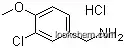 3-Chloro-4-methoxy-benzylaminehydrochloride