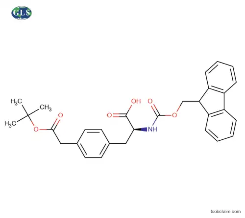 Fmoc-L-4-(OtbutylCarboxyMethyl)Phe-OH, Fmoc-(S)-2-amino-3-(4-(2-tert-butoxy-2-oxoethyl)phenyl)propanoicacid