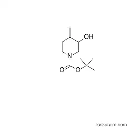 tert-butyl 3-hydroxy-4-methylenepiperidine-1-carboxylate