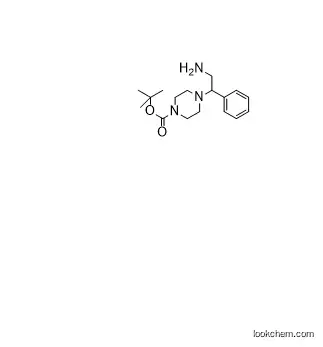 tert-butyl 4-(2-amino-1-phenylethyl)piperazine-1-carboxylate