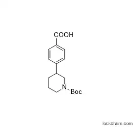 4-(1-(tert-butoxycarbonyl)piperidin-3-yl)benzoic acid