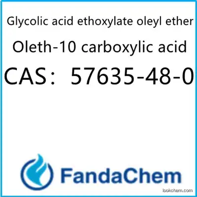 Glycolic acid ethoxylate oleyl ether;Oleth-10 carboxylic acid; CAS：57635-48-0 from fandachem