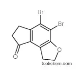 4,5-Dibromo-1,2,6,7-tetrahydro-8H-indeno[5,4-b]furan-8-one