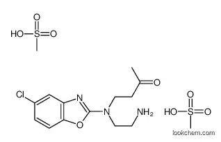 4-[(2-Aminoethyl)(5-chloro-2-benzoxazolyl)amino]-2-butanonemethanesulfonate(1:2)