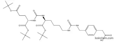best price 2-(4-((9S,13S)-9,13-Bis(Tert-Butoxycarbonyl)-18,18-Dimethyl-3,11,16-Trioxo-17-Oxa-2,4,10,12-Tetraazanonadecyl)Phenyl)Acetic Acid CAS:1610413-97-2