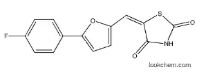 (5E)-5-[[5-(4-fluorophenyl)furan-2-yl]methylidene]-1,3-thiazolidine-2,4-dione,1218777-13-9