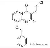 4H-Pyrido[1;2-a]pyriMidin-4-one;3-(2-chloroethyl)-2-Methyl-9-(phenylMethoxy)- CAS:147687-17-0