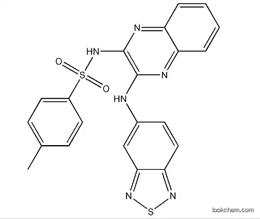 N-[3-(2,1,3-benzothiadiazol-5-ylamino)quinoxalin-2-yl]-4-methylbenzenesulfonamide,956958-53-5