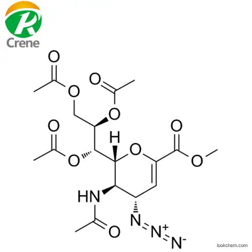 Zanamivir Azide Triacetate Methyl Ester 130525-58-5