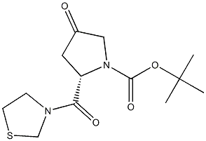 (2S)-4-Oxo-2-(thiazolidine-3-carbonyl)-pyrrolidine-1-carboxylic acid t-butyl ester