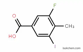 High quality 3-fluoro-5-iodo-4-methylbenzoic acid  CAS:861905-94-4  99%min