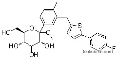 Methyl 1-C-[3-[[5-(4-fluorophenyl)-2-thienyl]methyl]-4-methylphenyl]-D-glucopyranoside