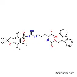 (2R)-5-[[amino-[(2,2,4,6,7-pentamethyl-3H-1-benzofuran-5-yl)sulfonylamino]methylidene]amino]-2-(9H-fluoren-9-ylmethoxycarbonylamino)pentanoic acid