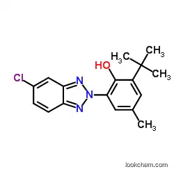 CAS:3896-11-5 2-(5-Chloro-2-Benzotriazolyl)-6-Tert-Butyl-p-Cresol