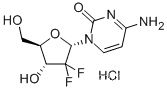 4-Amino-1-(2-deoxy-2,2-difluoro-a-D-erythro-pentofuranosyl)-2(1H)-pyrimidinone Hydrochloride