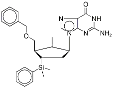 6-O-Benzyl-4-dehydroxy-4-diMethylphenylsilyl Entecavir